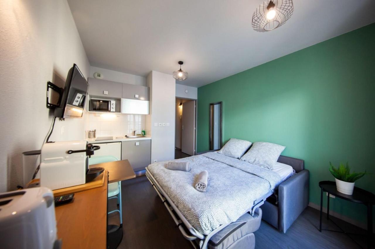 Le Petit Hector -Studio Cosy Avec Parking -Debourg Apartment ลียง ภายนอก รูปภาพ
